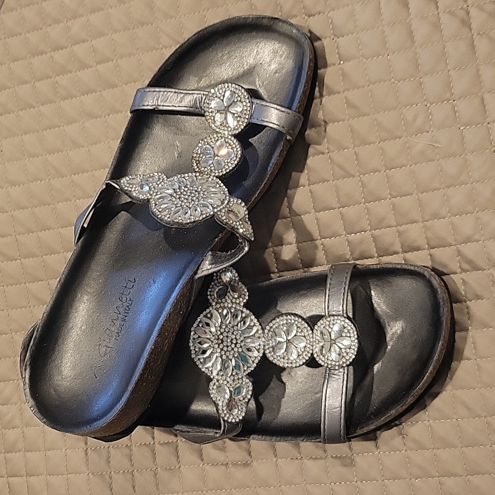 Rhinestone sandals